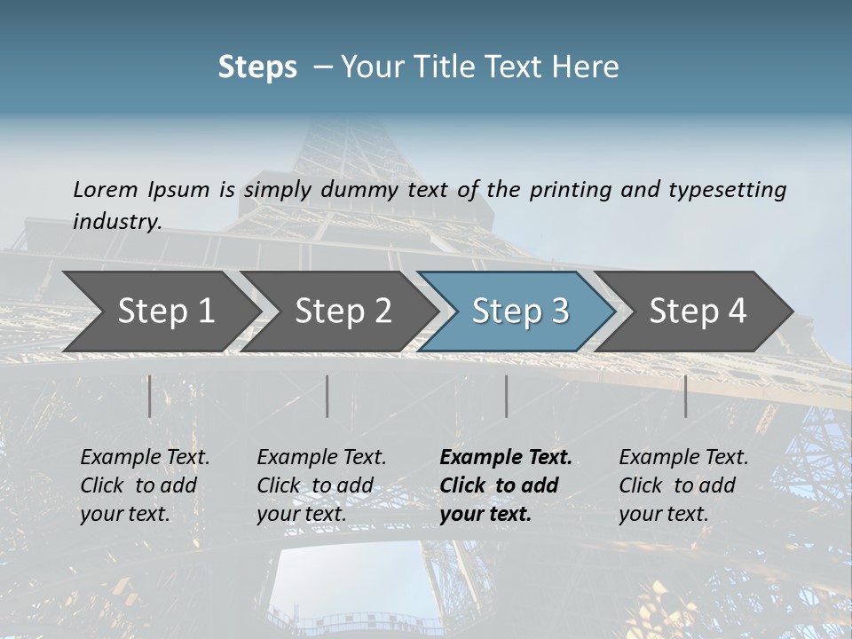 Blue Ocean Big PowerPoint Template