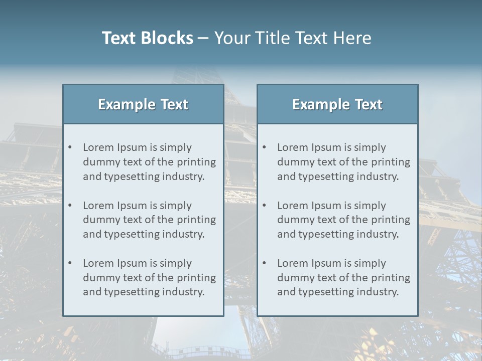 Blue Ocean Big PowerPoint Template