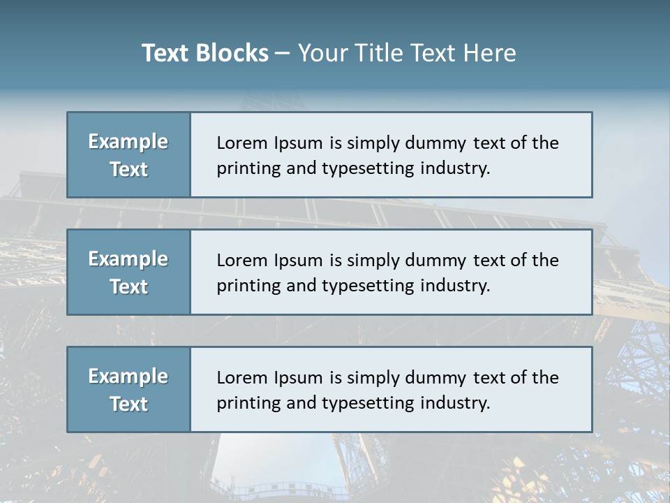 Blue Ocean Big PowerPoint Template
