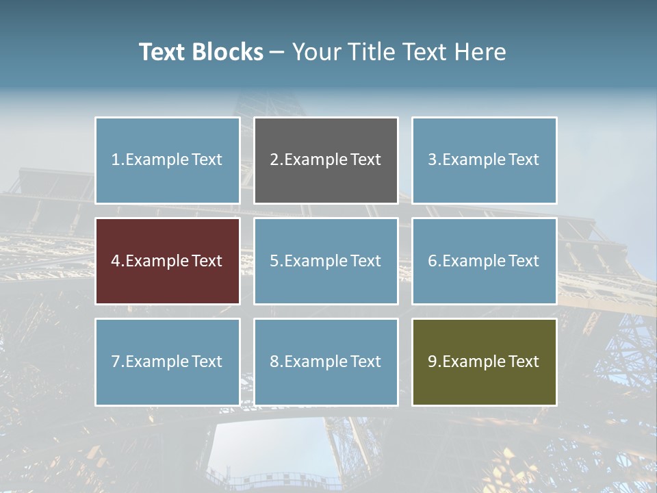 Blue Ocean Big PowerPoint Template