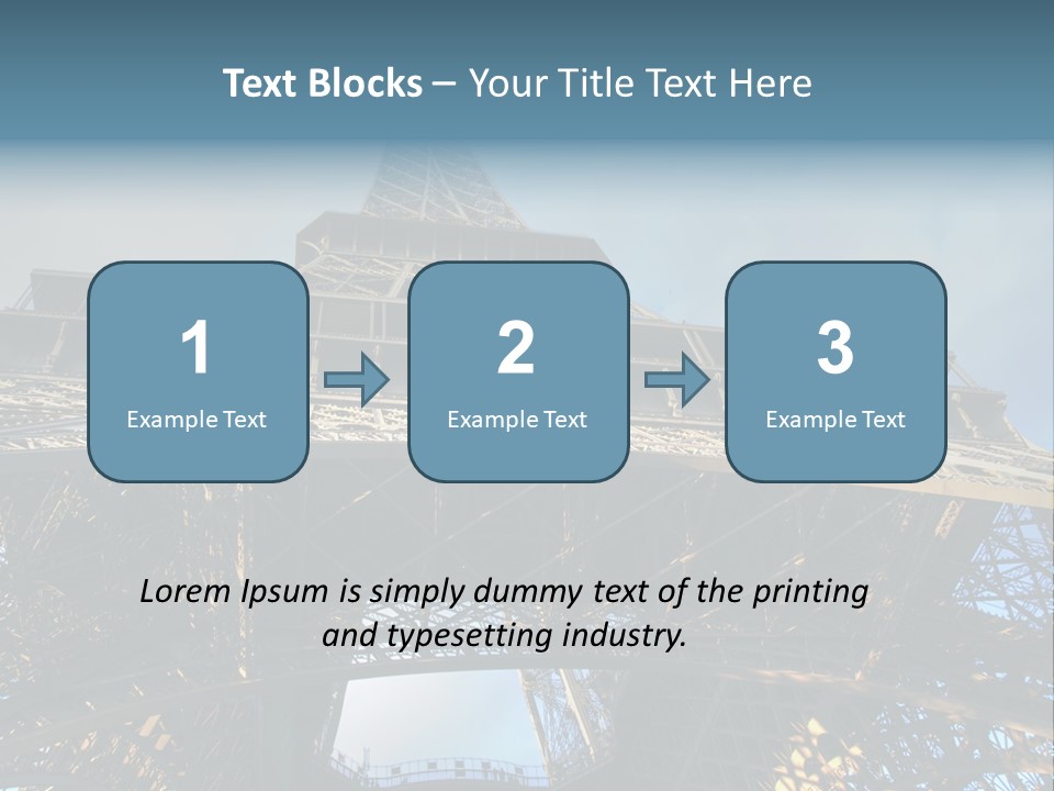 Blue Ocean Big PowerPoint Template