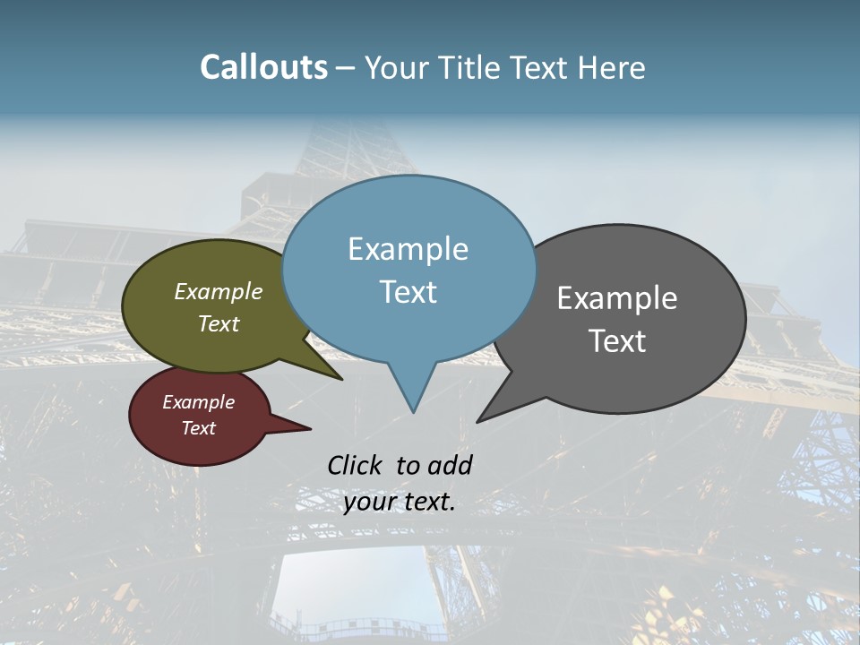 Blue Ocean Big PowerPoint Template