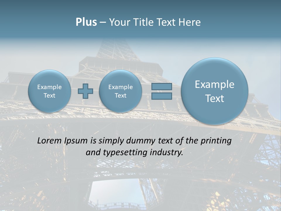 Blue Ocean Big PowerPoint Template