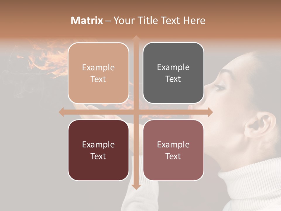 Beauty Night Hot PowerPoint Template