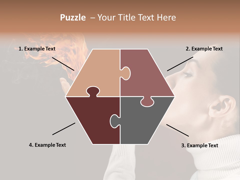 Beauty Night Hot PowerPoint Template