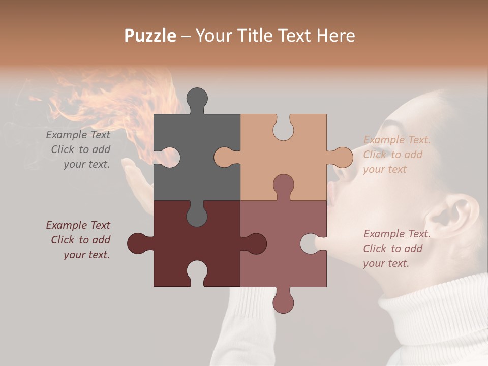 Beauty Night Hot PowerPoint Template