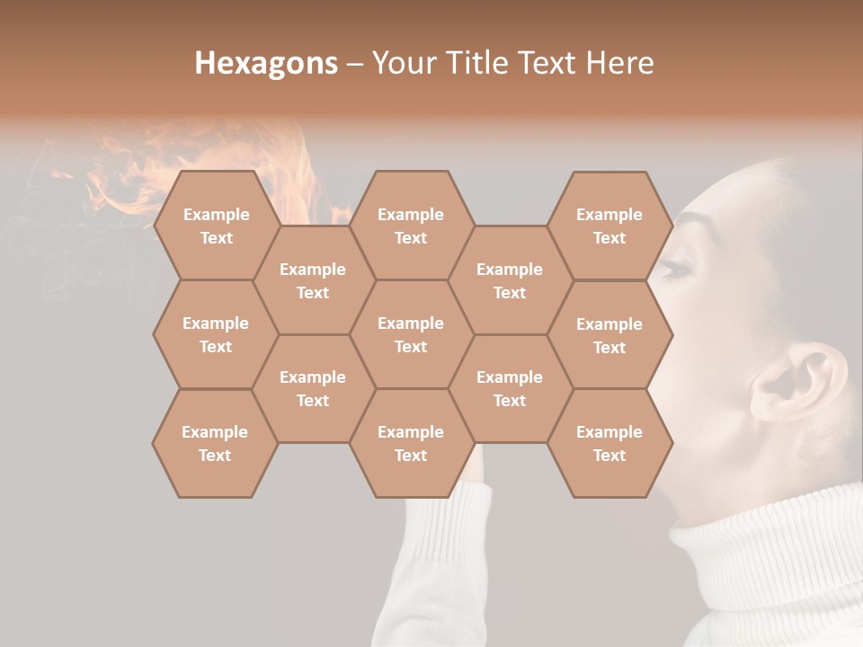 Beauty Night Hot PowerPoint Template