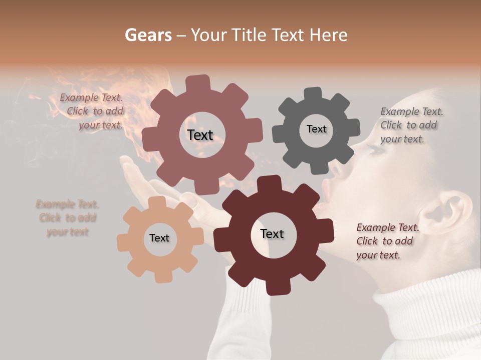 Beauty Night Hot PowerPoint Template