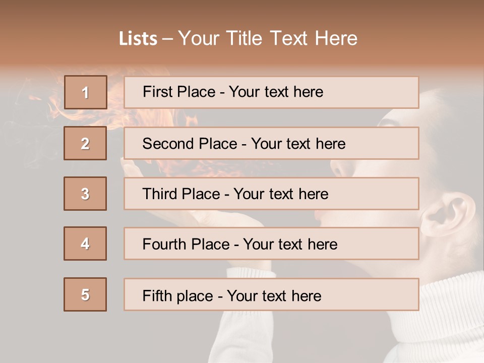Beauty Night Hot PowerPoint Template