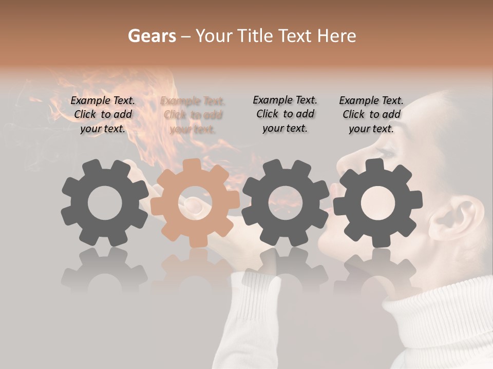 Beauty Night Hot PowerPoint Template