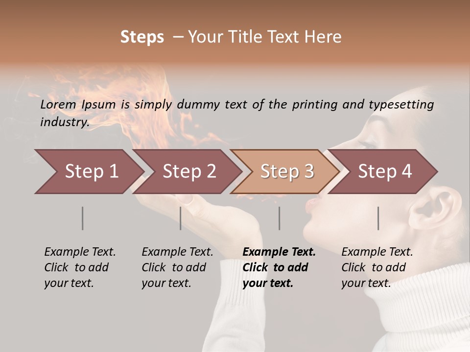 Beauty Night Hot PowerPoint Template