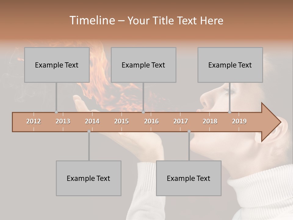 Beauty Night Hot PowerPoint Template