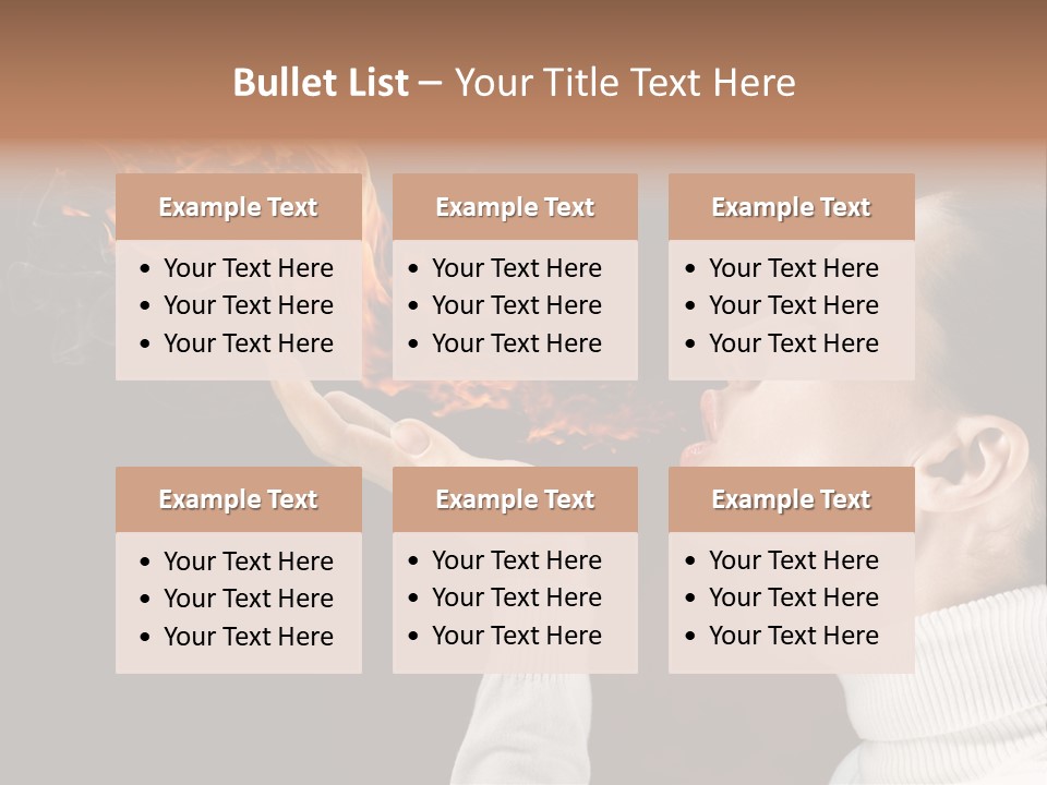 Beauty Night Hot PowerPoint Template