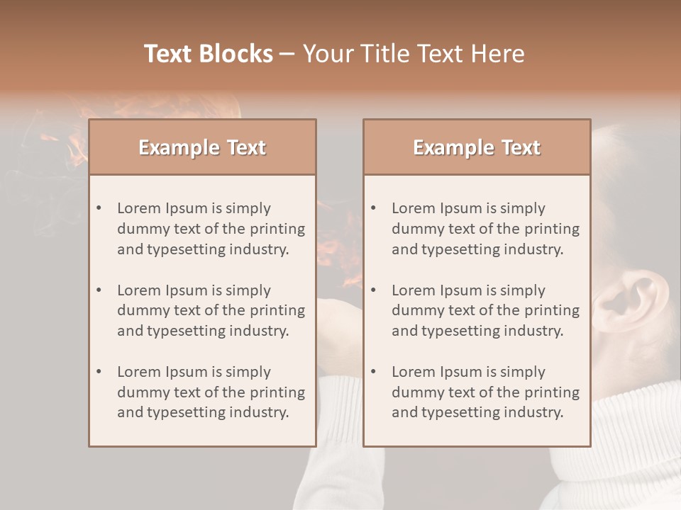 Beauty Night Hot PowerPoint Template