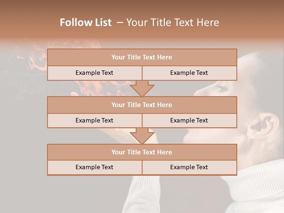 Beauty Night Hot PowerPoint Template