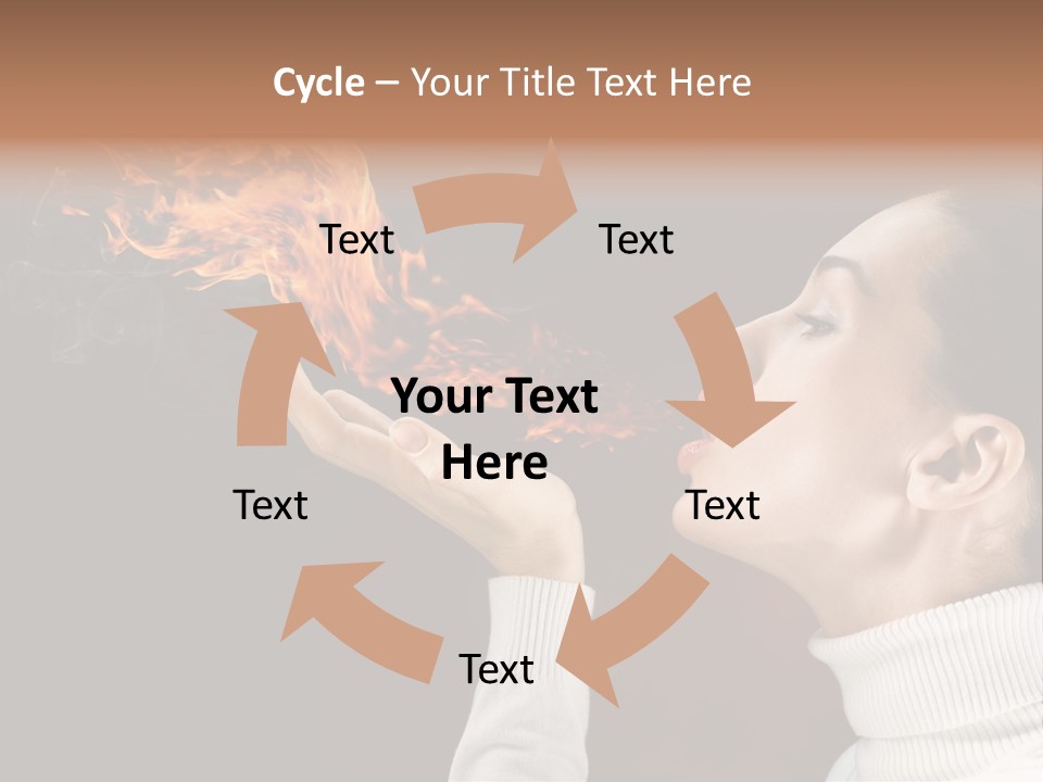 Beauty Night Hot PowerPoint Template