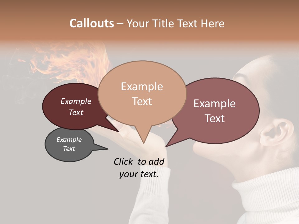 Beauty Night Hot PowerPoint Template