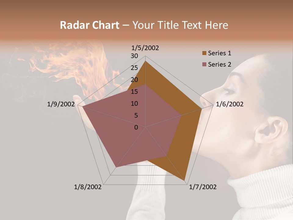 Beauty Night Hot PowerPoint Template