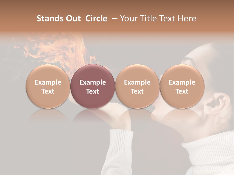 Beauty Night Hot PowerPoint Template