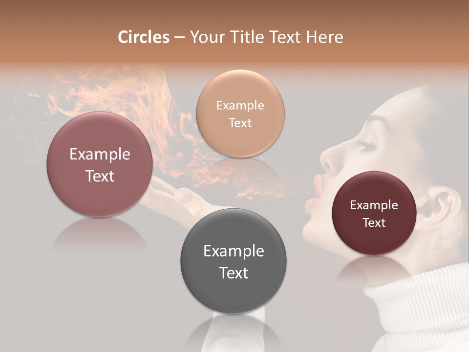 Beauty Night Hot PowerPoint Template