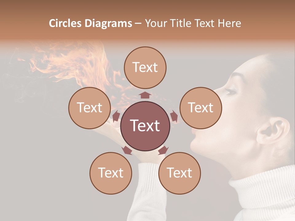 Beauty Night Hot PowerPoint Template