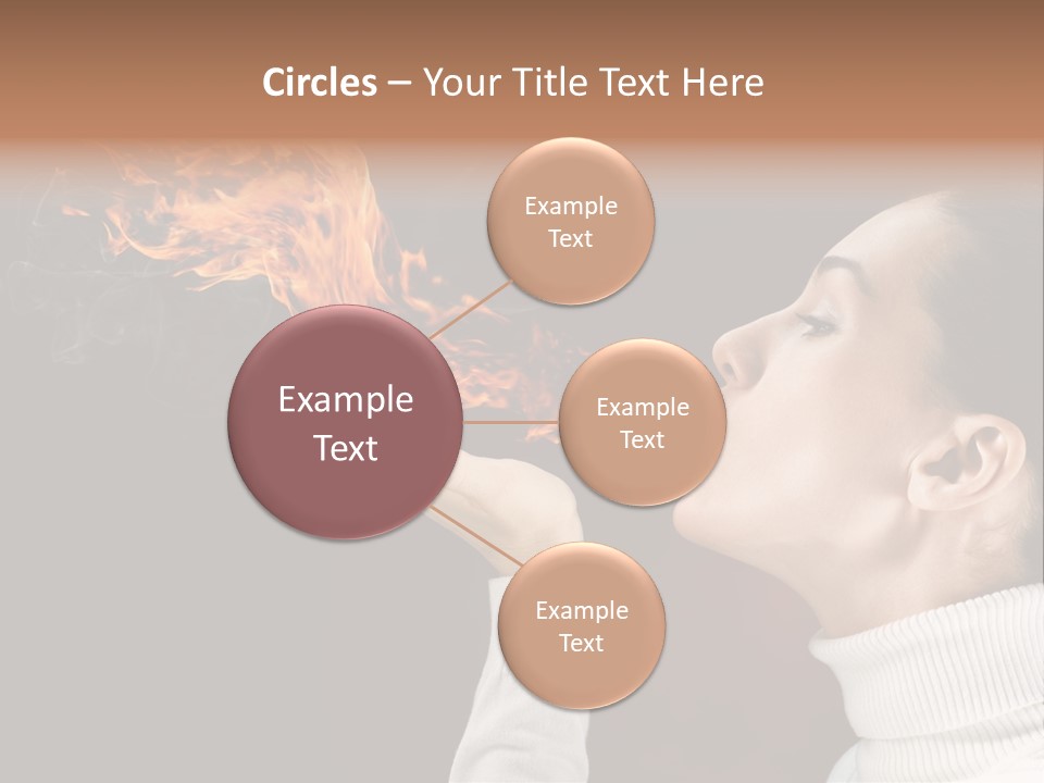 Beauty Night Hot PowerPoint Template