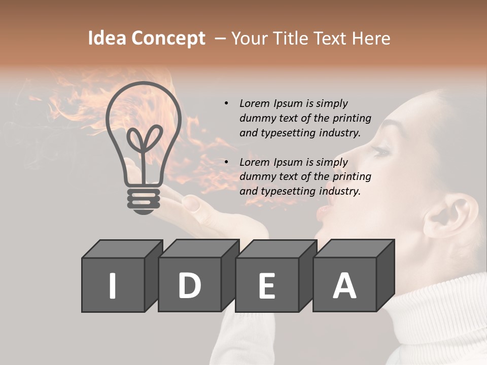 Beauty Night Hot PowerPoint Template