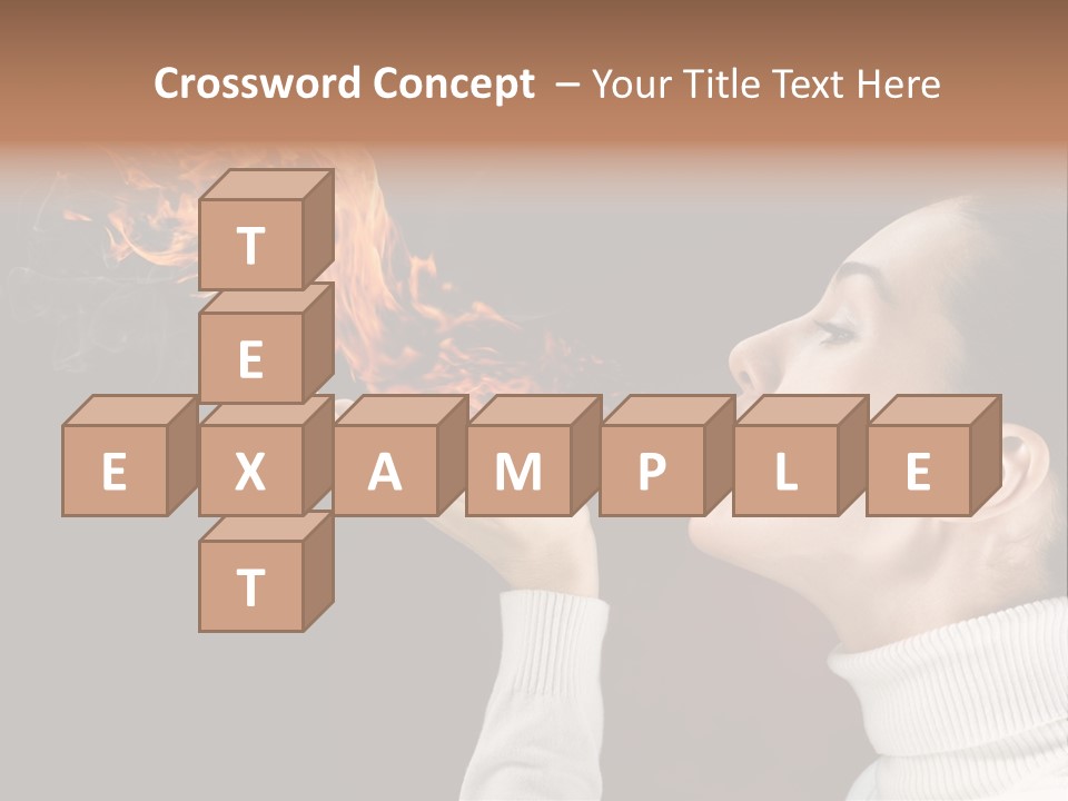 Beauty Night Hot PowerPoint Template