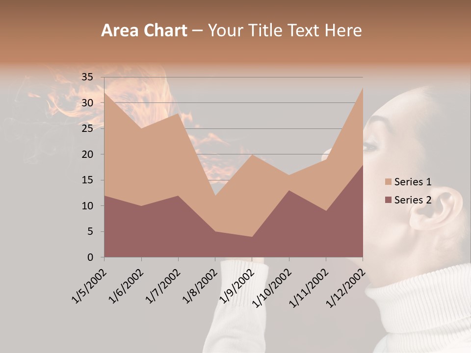 Beauty Night Hot PowerPoint Template