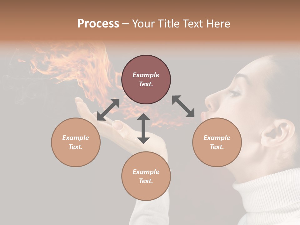 Beauty Night Hot PowerPoint Template