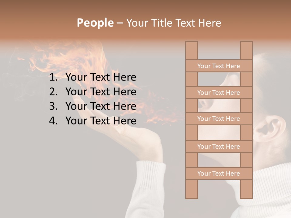 Beauty Night Hot PowerPoint Template