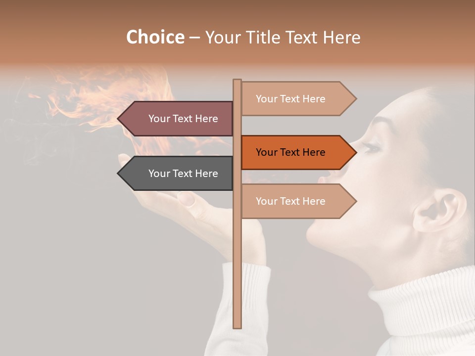 Beauty Night Hot PowerPoint Template