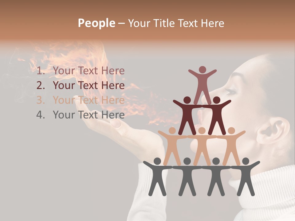 Beauty Night Hot PowerPoint Template