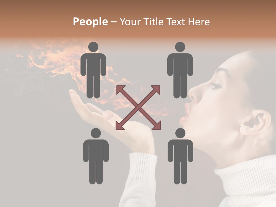 Beauty Night Hot PowerPoint Template