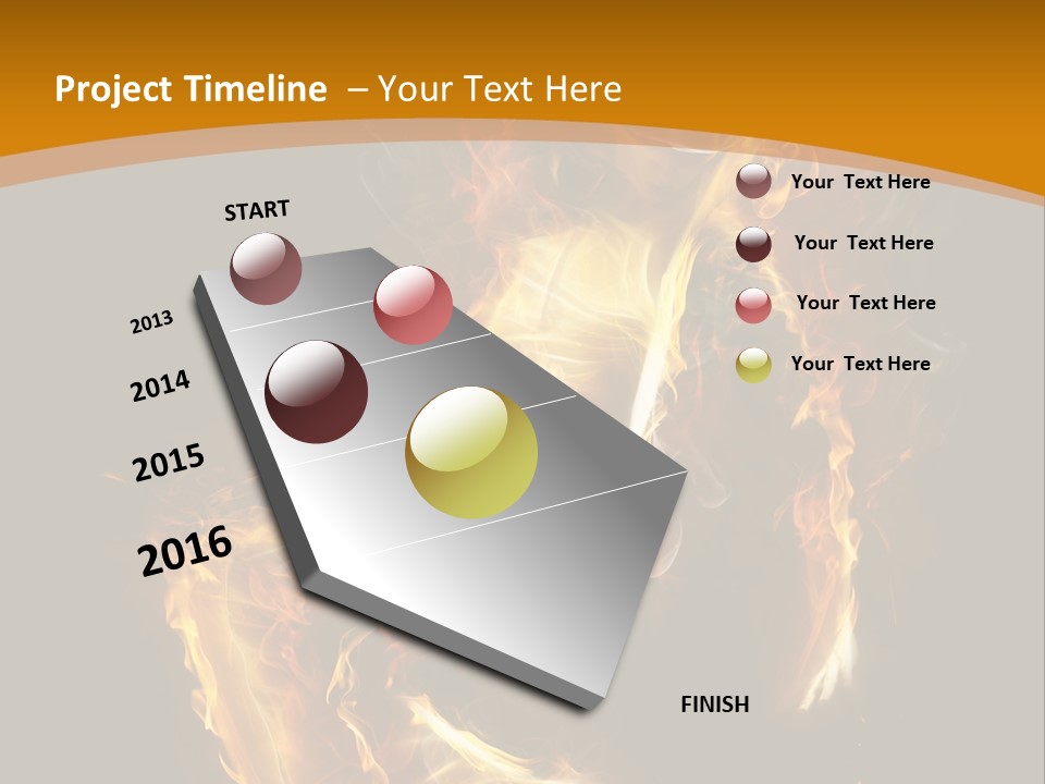 A Woman With Fire On Her Body Powerpoint Template PowerPoint Template