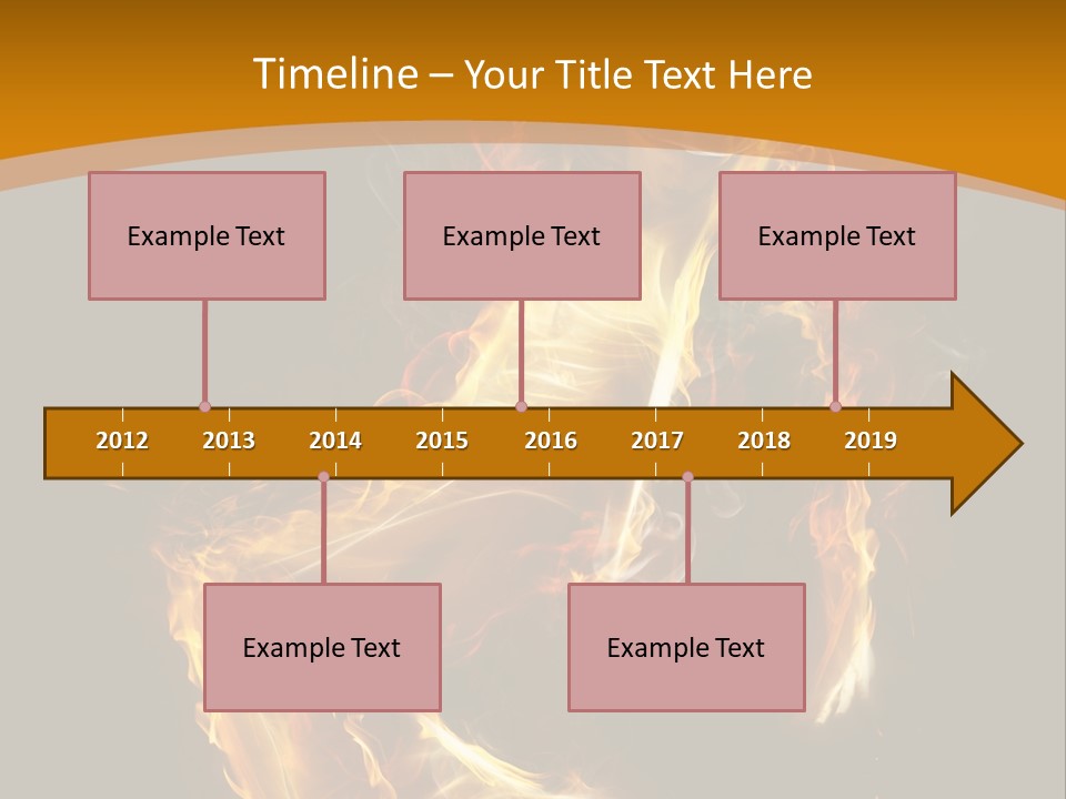 A Woman With Fire On Her Body Powerpoint Template PowerPoint Template