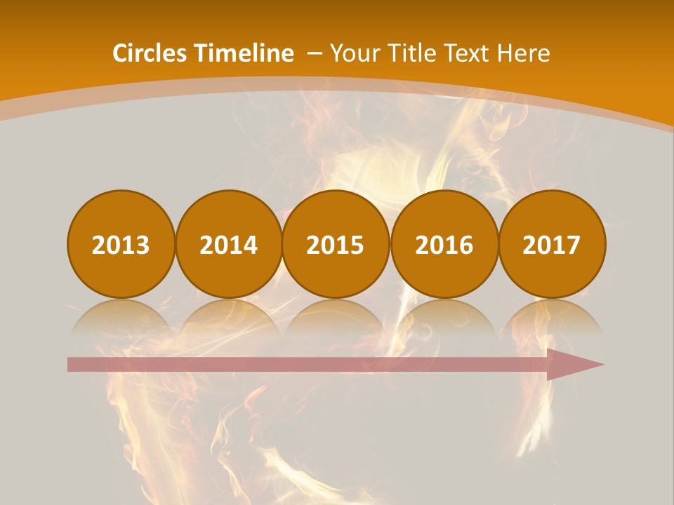 A Woman With Fire On Her Body Powerpoint Template PowerPoint Template