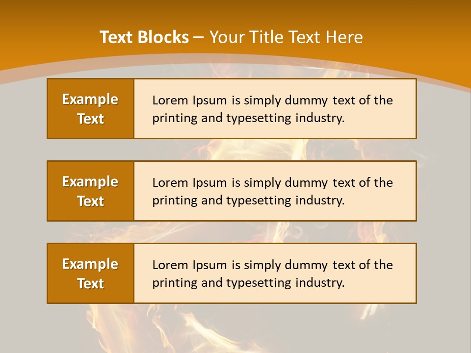 A Woman With Fire On Her Body Powerpoint Template PowerPoint Template