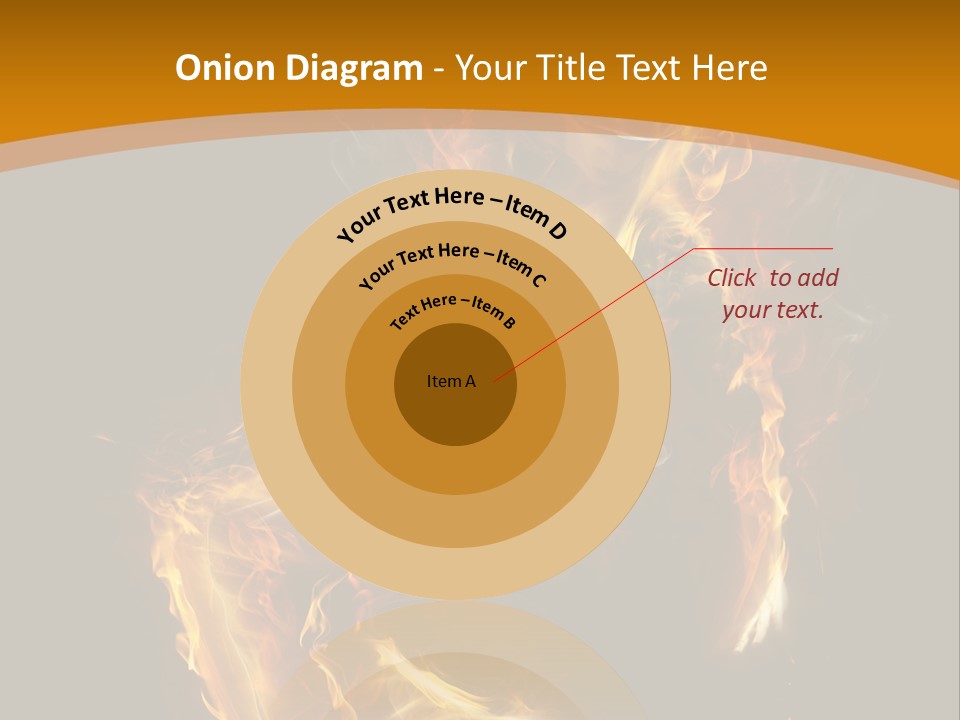 A Woman With Fire On Her Body Powerpoint Template PowerPoint Template