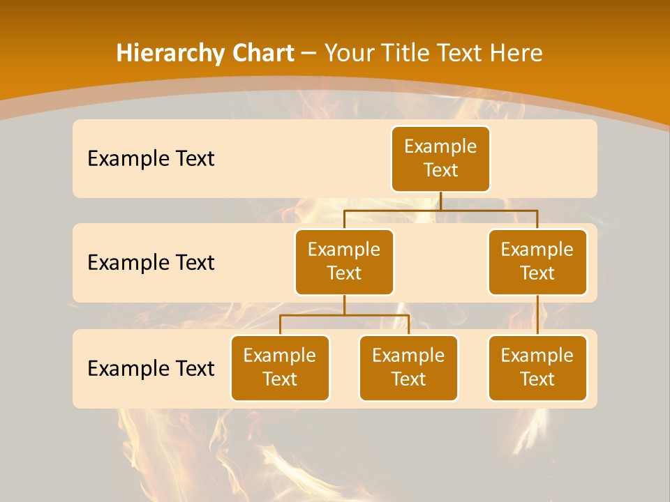 A Woman With Fire On Her Body Powerpoint Template PowerPoint Template