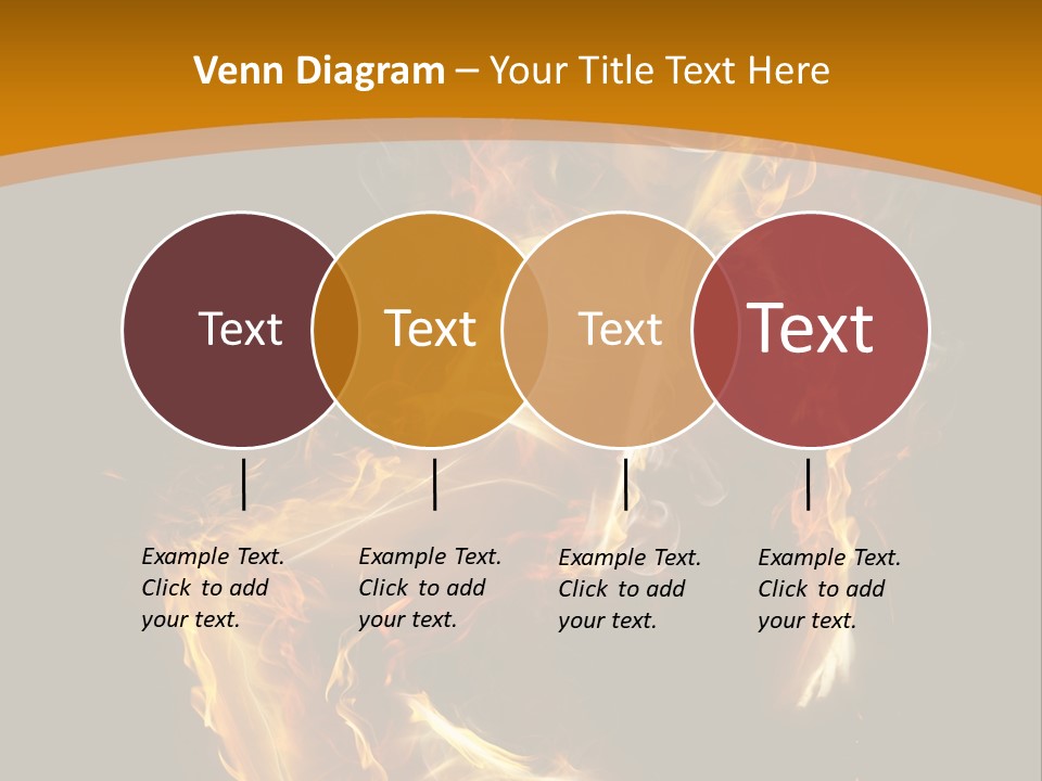 A Woman With Fire On Her Body Powerpoint Template PowerPoint Template