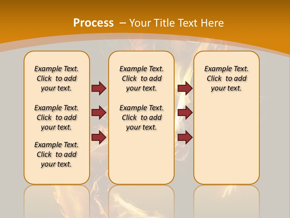 A Woman With Fire On Her Body Powerpoint Template PowerPoint Template