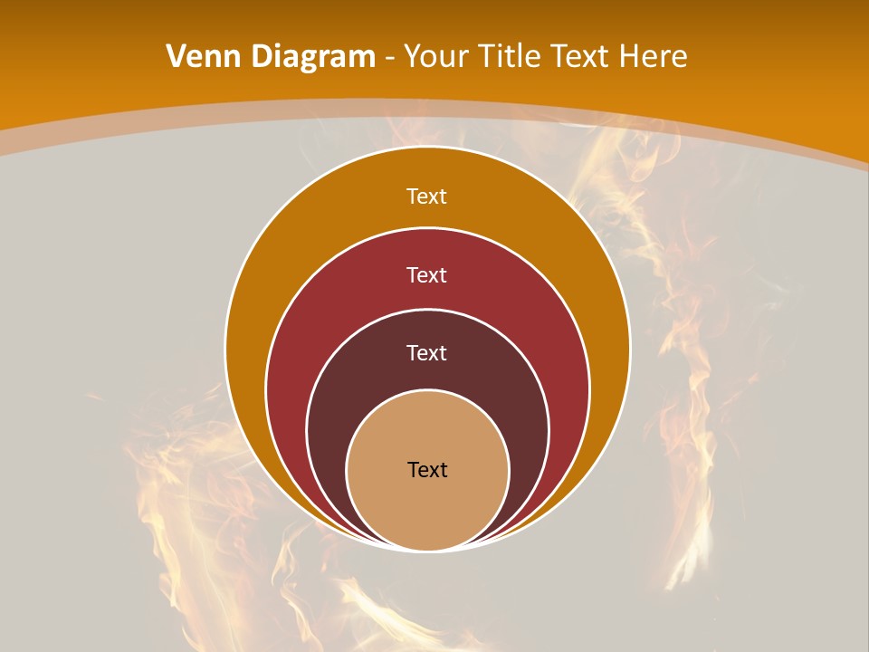 A Woman With Fire On Her Body Powerpoint Template PowerPoint Template