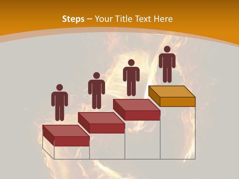 A Woman With Fire On Her Body Powerpoint Template PowerPoint Template