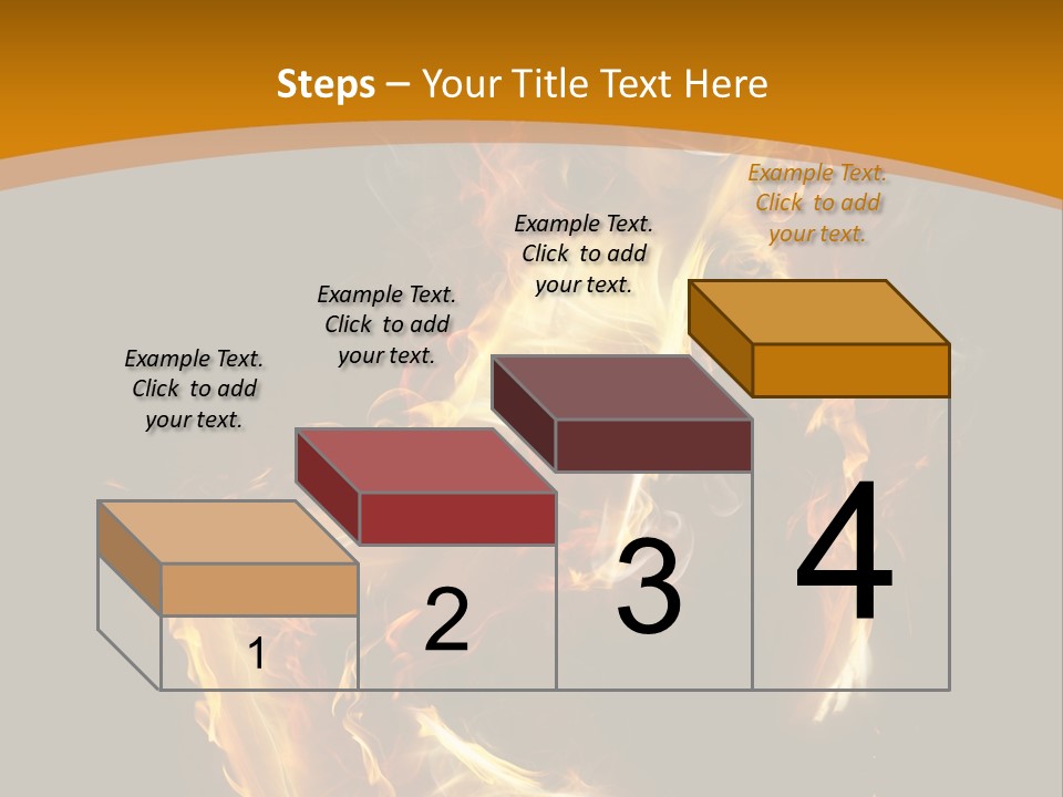 A Woman With Fire On Her Body Powerpoint Template PowerPoint Template
