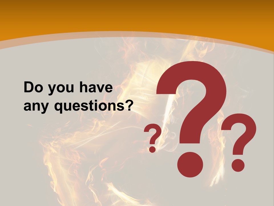 A Woman With Fire On Her Body Powerpoint Template PowerPoint Template