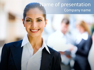 Portrait Professional Smart PowerPoint Template