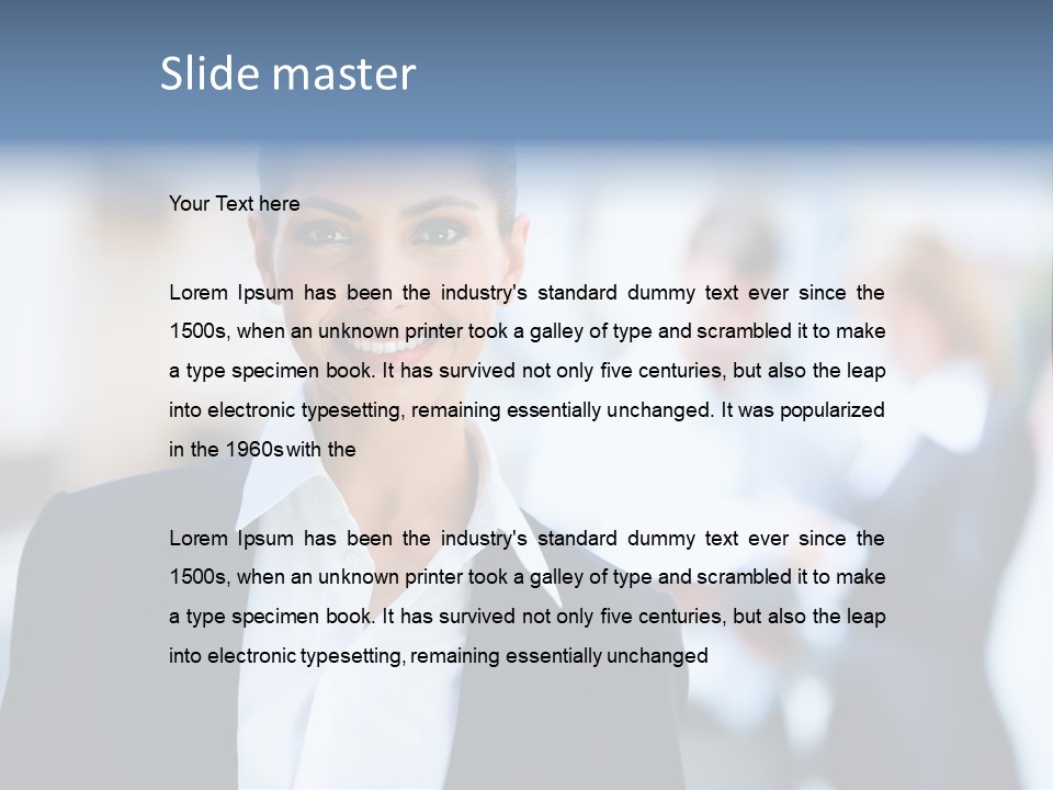 Portrait Professional Smart PowerPoint Template