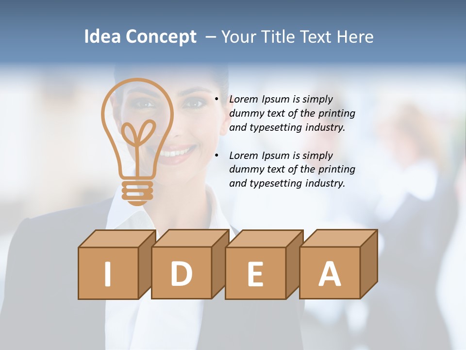 Portrait Professional Smart PowerPoint Template