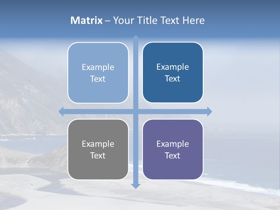 Blue Ocean Big PowerPoint Template